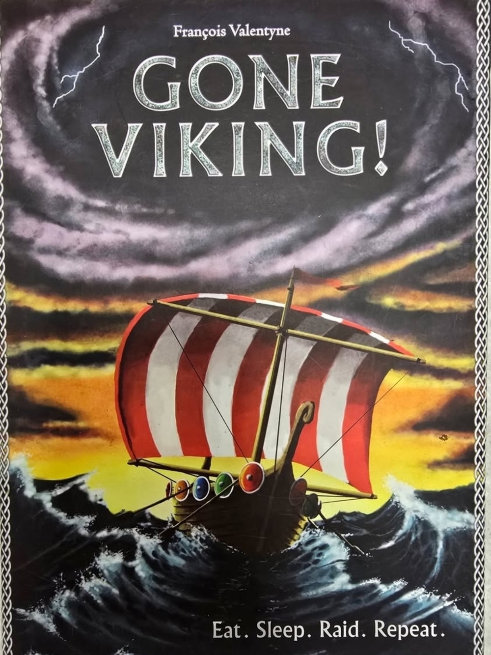 Gone Viking! Card Game  By Valentyne Games 2014  3-5 Players